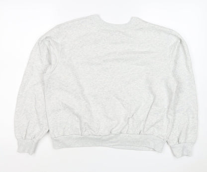 Hollister Women’s Grey S Nautical Croatia Graphic Pullover Sweatshirt