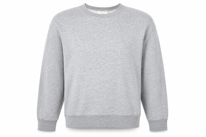 H&M Edition Men’s Grey M Crew Neck Cotton Silk Pullover Sweatshirt