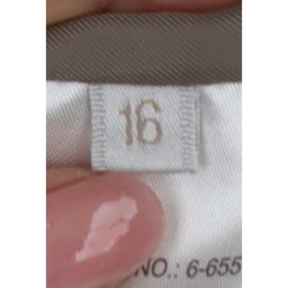 Lakeland Women Beige UK 16 Belted Hooded Rain Jacket Mid-Length
