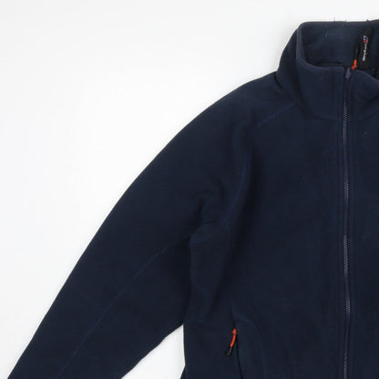 Berghaus Men’s Blue L Fleece Full Zip Outdoor Hiking Jacket