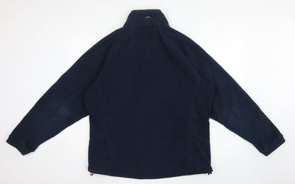 Berghaus Men’s Blue L Fleece Full Zip Outdoor Hiking Jacket