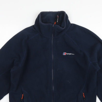 Berghaus Men’s Blue L Fleece Full Zip Outdoor Hiking Jacket