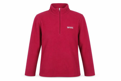 Regatta Women's Pink UK 4 Pullover 1/4 Zip Fleece Sweatshirt