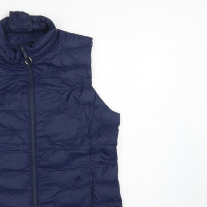 Marks & Spencer Women’s Blue UK 14 Quilted Down Puffer Gilet