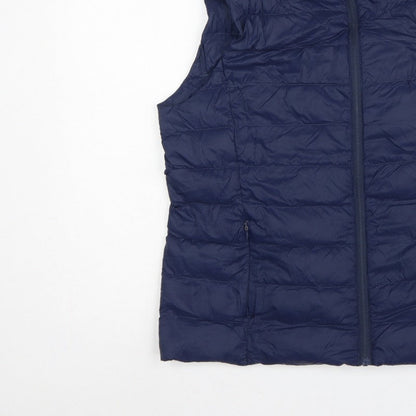 Marks & Spencer Women’s Blue UK 14 Quilted Down Puffer Gilet