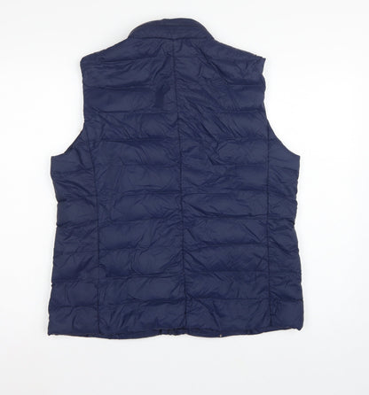 Marks & Spencer Women’s Blue UK 14 Quilted Down Puffer Gilet
