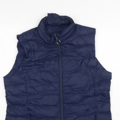 Marks & Spencer Women’s Blue UK 14 Quilted Down Puffer Gilet