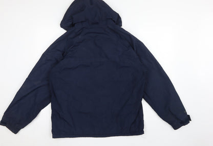 Regatta Men’s Blue M 40in Hydrafort Waterproof Hooded Rain Jacket