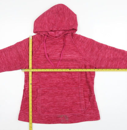 Athletic Works Teens Pink Size 12 Pullover Hoodie Drawstring Pockets