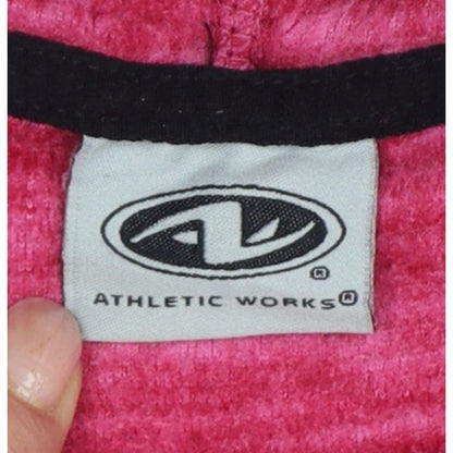 Athletic Works Teens Pink Size 12 Pullover Hoodie Drawstring Pockets