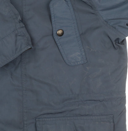 Next Men’s Blue Large Hooded Padded Parka Jacket