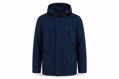 Next Men’s Blue Large Hooded Padded Parka Jacket
