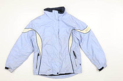Nevada Women’s Blue Size S Ski Jacket Padded Zip Pockets