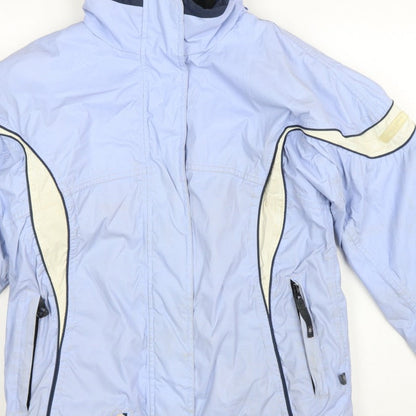 Nevada Women’s Blue Size S Ski Jacket Padded Zip Pockets