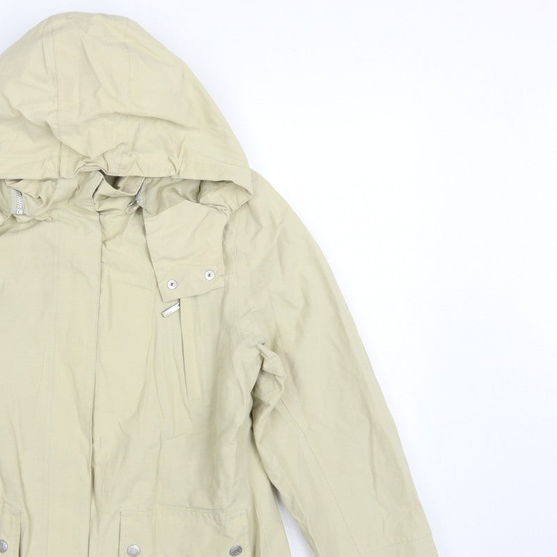 Maine Debenhams Women’s Ivory Size 12 Hooded Parka Jacket