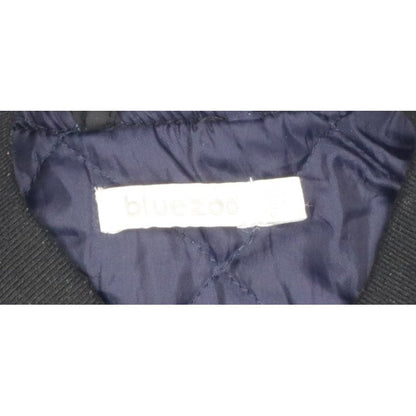 Bluezoo Boys Black Age 13 Bomber Jacket Padded Full Zip