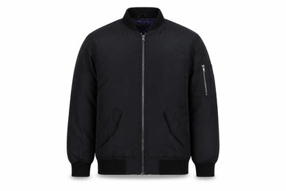 Bluezoo Boys Black Age 13 Bomber Jacket Padded Full Zip