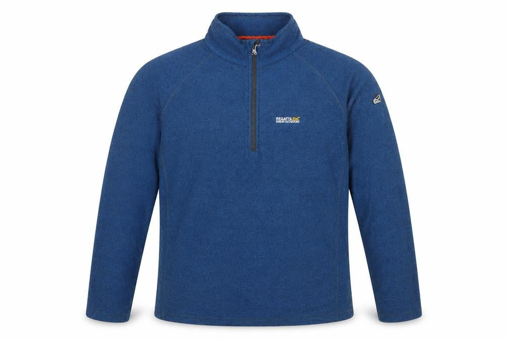 Regatta Men’s Blue XL Half Zip High Neck Outdoor Fleece Sweatshirt