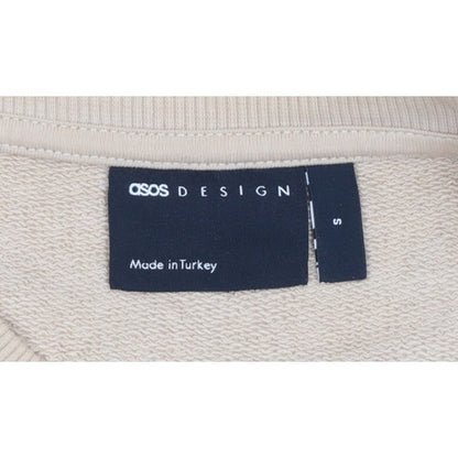 ASOS Design Men’s Multicoloured S Logo Colour Block Sweatshirt