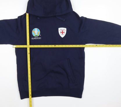 UEFA Euro 2020 England Men's Blue M Pullover Hoodie Football