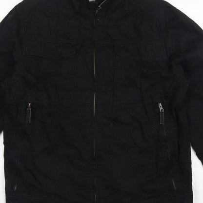 Maine New England Men’s Black XL Mappleton Full Zip Cotton Jacket