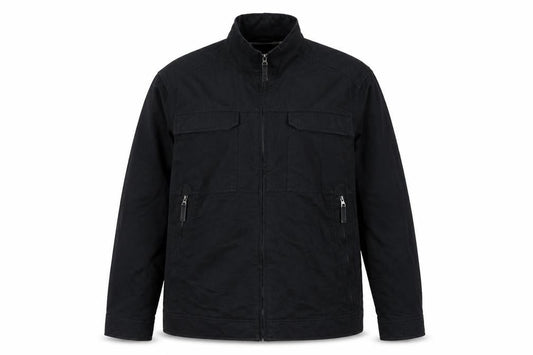 Maine New England Men’s Black XL Mappleton Full Zip Cotton Jacket