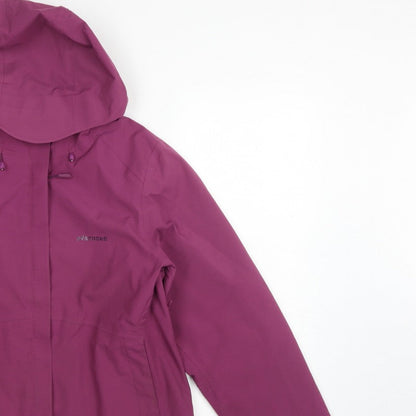 Ayacucho Women’s Purple M Yosemite Waterproof Hooded Rain Jacket