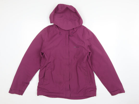 Ayacucho Women’s Purple M Yosemite Waterproof Hooded Rain Jacket