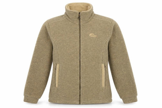 Lowe Alpine Women’s Beige S Polartec Fleece Full Zip Outdoor Jacket