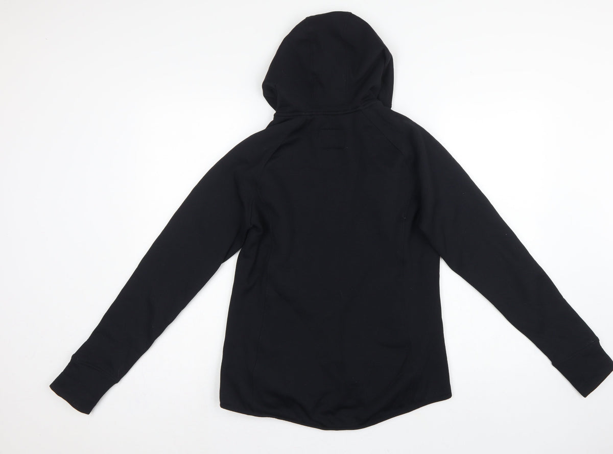 M&S Goodmove Women’s Black UK 12 Hooded Softshell Zip Jacket