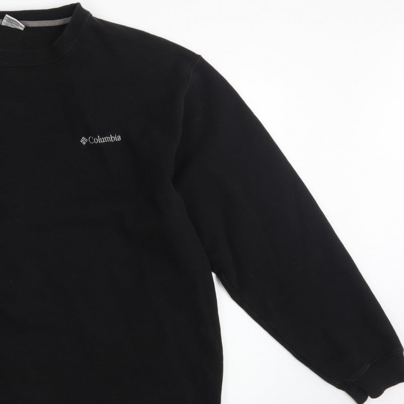 Columbia Men’s Black 2XL Tall Fleece Crew Neck Pullover Sweatshirt