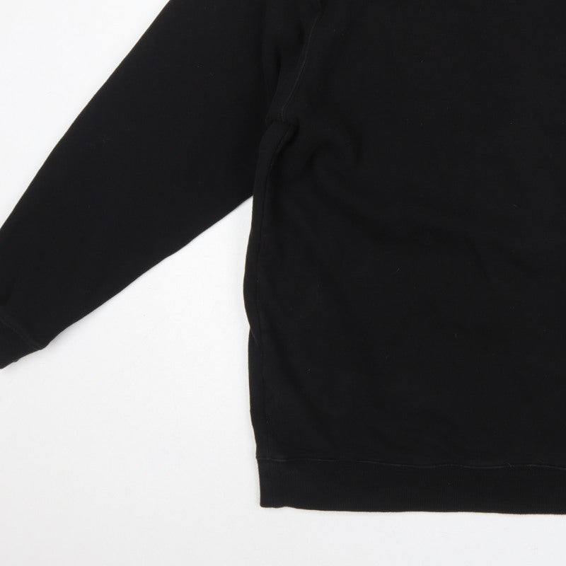 Columbia Men’s Black 2XL Tall Fleece Crew Neck Pullover Sweatshirt