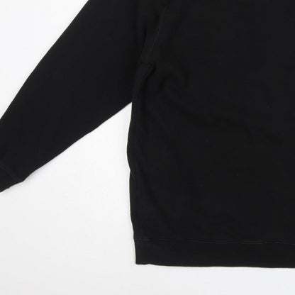 Columbia Men’s Black 2XL Tall Fleece Crew Neck Pullover Sweatshirt