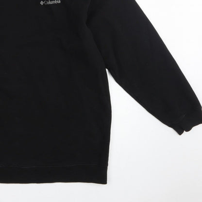 Columbia Men’s Black 2XL Tall Fleece Crew Neck Pullover Sweatshirt