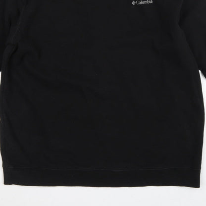 Columbia Men’s Black 2XL Tall Fleece Crew Neck Pullover Sweatshirt