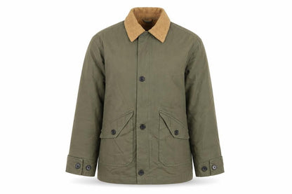 H&M Divided Women's Green XXS Military Padded Cotton Jacket