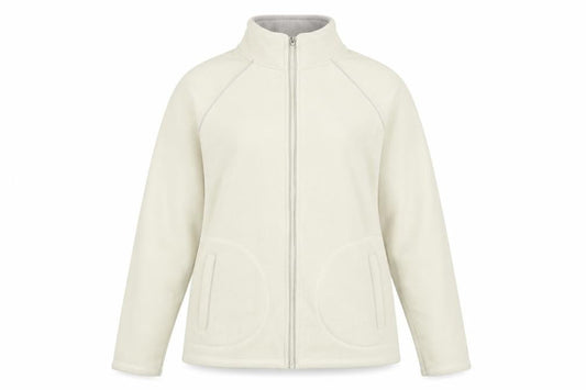 Bhs Women’s Ivory UK 14 Fleece Full Zip Basic Jacket Pockets