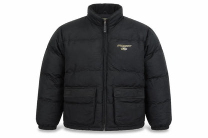Sonneti Teens Black M Down Puffer Jacket Full Zip Logo