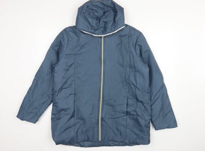 Nathalie Andersen Women Blue M Hooded Puffer Jacket