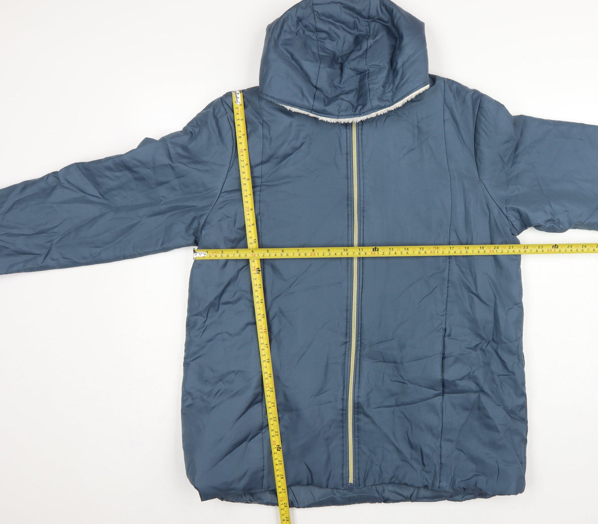Nathalie Andersen Women Blue M Hooded Puffer Jacket