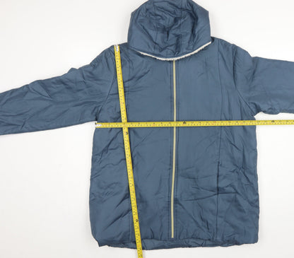 Nathalie Andersen Women Blue M Hooded Puffer Jacket