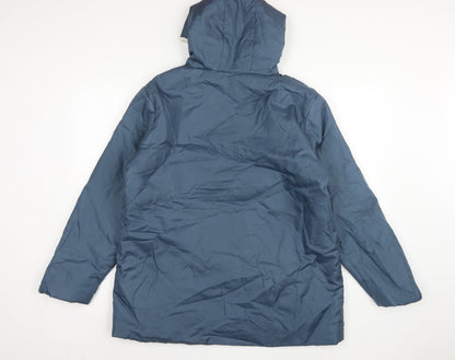 Nathalie Andersen Women Blue M Hooded Puffer Jacket