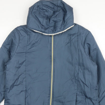 Nathalie Andersen Women Blue M Hooded Puffer Jacket