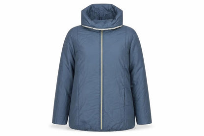 Nathalie Andersen Women Blue M Hooded Puffer Jacket
