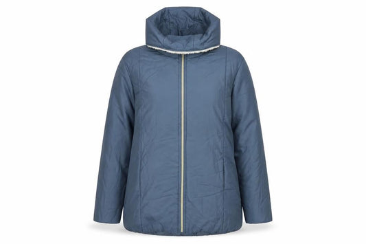 Nathalie Andersen Women Blue M Hooded Puffer Jacket
