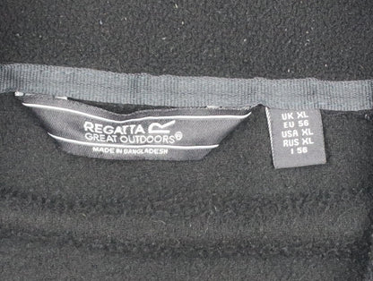 Regatta Men’s Black XL Full Zip Fleece Outdoor Jacket
