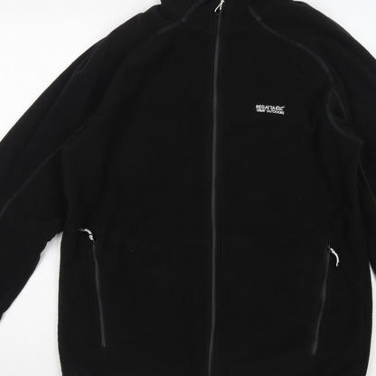 Regatta Men’s Black XL Full Zip Fleece Outdoor Jacket