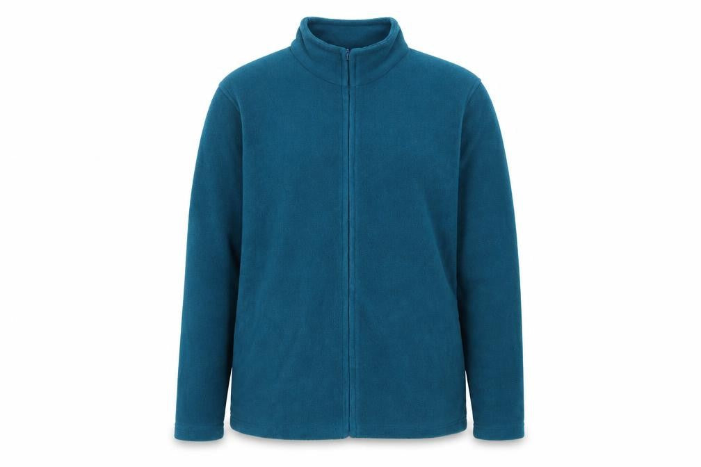 EWM Women’s Blue Fleece Jacket UK 14 Full Zip Collared