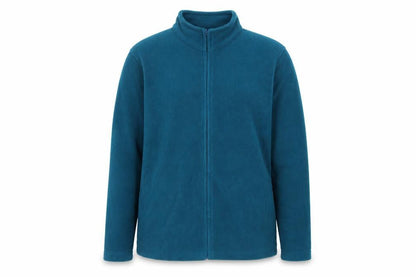 EWM Women’s Blue Fleece Jacket UK 14 Full Zip Collared