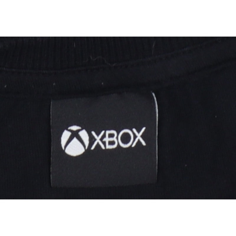 Additional view of Xbox boys’ black 12 years long sleeve sequin logo T-shirt